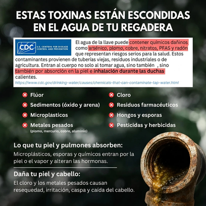 Savenor™ Cabezal de Ducha con Filtro