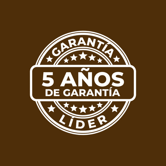 5 Años de Garantía