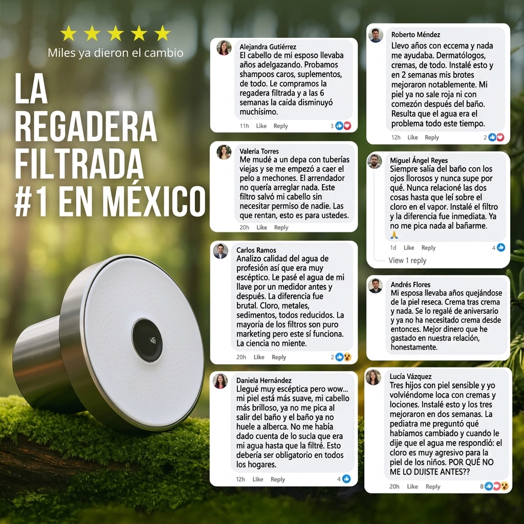Savenor™ Cabezal de Ducha con Filtro