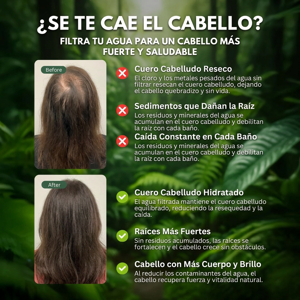 Savenor™ Cabezal de Ducha con Filtro