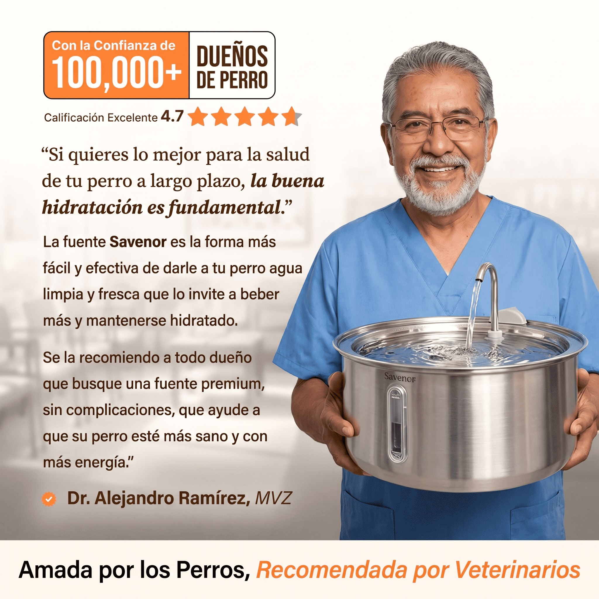 Savenor™ Fuente de Agua